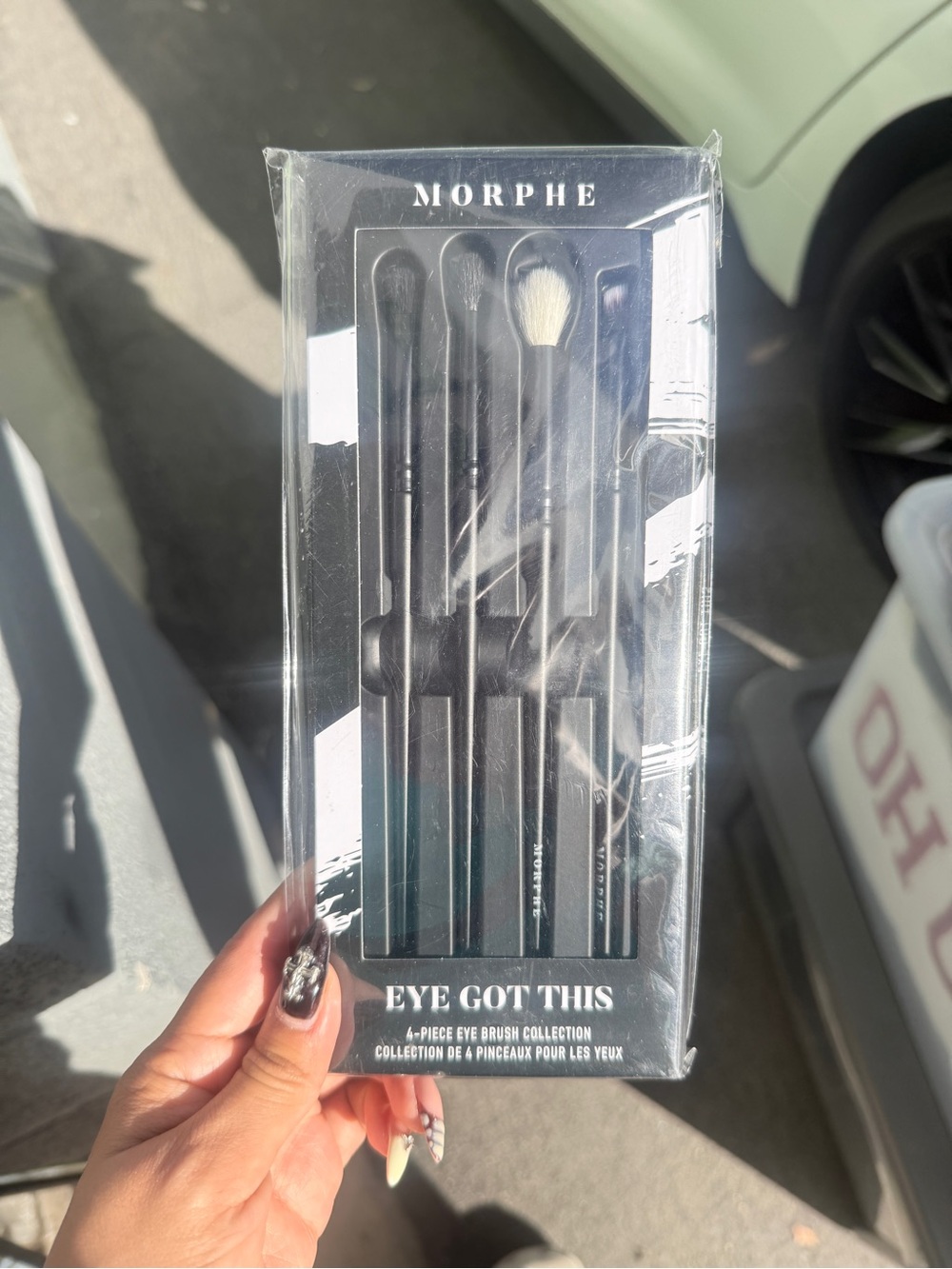 NEW Morphe 4-Piece Eye Brush Set